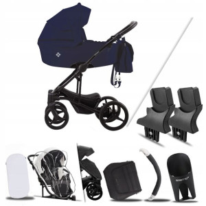 Wózek Bebetto 2w1 Torino Tex 04 I Adaptery +pakiet