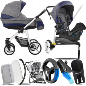 Bebetto 4w1 Vulcano V06 B/cz|+ Cabriofix Familyfix