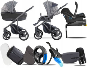 Bebetto 4w1 New 2020 Bresso Grey 25 | Z. Maxi-cosi