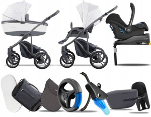 Bebetto 4w1 New 2020 Bresso Grey 22 | Z. Maxi-cosi