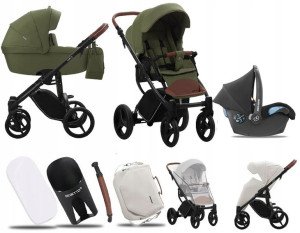 Wózek 3w1 Bebetto Luca 04 Cza|fotel Maxi Cosi Citi