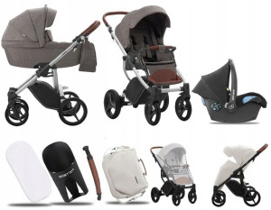 Wózek 3w1 Bebetto Luca 11 Sza|fotel Maxi Cosi Citi