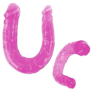 Dwustronne Dildo Podwójna Penetracja 29cm ŻYŁY