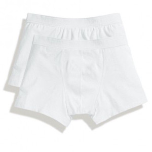 Szorty męskie Classic Shorty 2-PACK Fruit Of The Loom Biały M