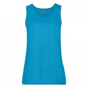 Koszulka damska Fruit Active Performance Vest Fruit of the Loom Azurowy XXL