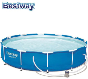 Basen Ogrodowy Stelażowy 366 X 76 Cm Bestway 56681