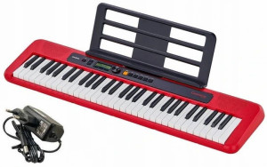 Casio Ct-s200 Rd Keyboard Do Nauki Czerwony
