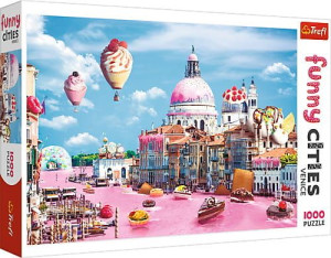 Puzzle 1000 elementów - Słodycze w Wenecji - Trefl