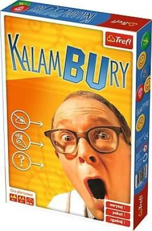 KALAMBURY Trefl DUŻA Towarzyska rodzinna gra planszowa