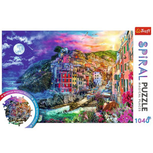 Puzzle 1040 spirala magiczna zatoka Włochy Trefl