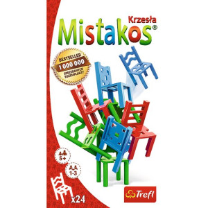 Mistakos gra zręcznościowa układanie krzeseł 5+