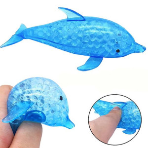Gniotek Delfin Z Kryształkami 12szt