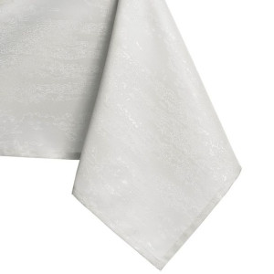AmeliaHome Obrus Plamoodporny VESTA 110X240 Owal Kremowy