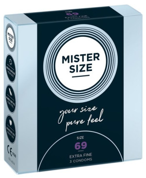 Prezerwatywy Mister Size 69 mm (3 szt)