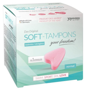Tampony JoyDivision Soft Tampons Normal 3 sztuki