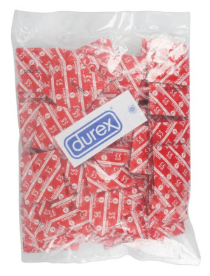 LONDON CONDOMS Prezerwatywy Truskawkowe 100 sztuk