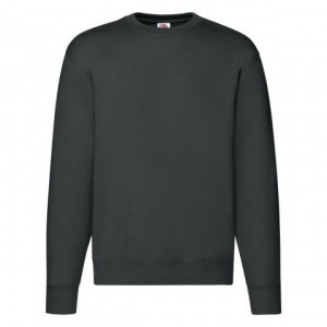 Bluza męska Set-in Sweat Premium Fruit of the Loom Czarny XL