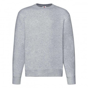 Bluza męska Set-in Sweat Premium Fruit of the Loom Heather Grey XL