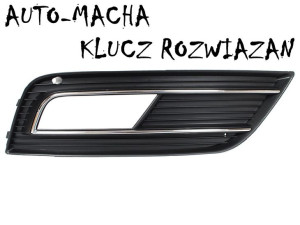 Audi A4 B8 11-15 atrapka kratka w zderzak PRAWA