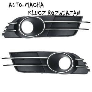 Audi A6 C7 atrapka kratka w zderzak prawa