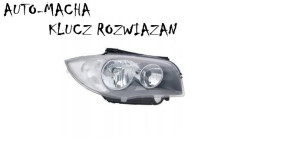 BMW 1 E81 E82 E87 E88 Reflektor Przedni PRAWA