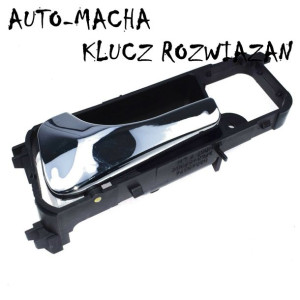 Chevrolet Lacetti 04-10 klamka wewnętrzna CHROM przednia lewa