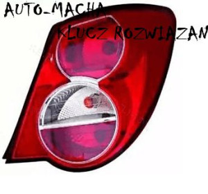 Chevrolet Aveo Lampa tylna PRAWA