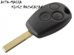 RENAULT CLIO III Obudowa kluczyka 3p L44
