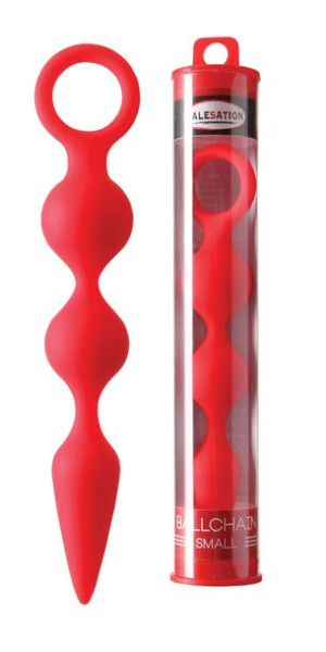 MALESATION Ballchain small red