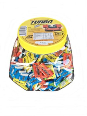 Guma Turbo Słoik 300szt.