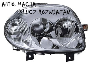 Renault Thalia 98-01 Reflektor przedni prawa