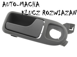 Volkswagen Lupo klamka wewnętrzna SZARA prawa