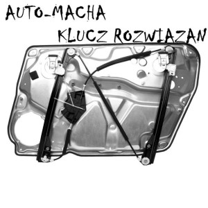 Skoda Superb podnośnik szyby elektryczny przedni Lewy