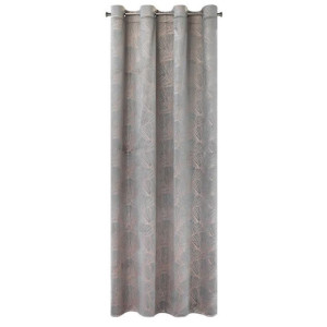 Zasłona Welwetowa Na Przelotkach Pierre Cardin GOJA 140X250 Szara
