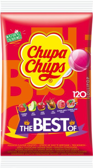 Chupa Best Of Torba (120)-lizak Owocowy.