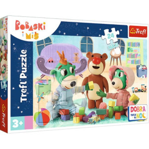 Puzzle 24 Maxi - Zabawy Treflików przed snem Trefl