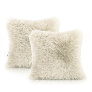 AmeliaHome Zestaw 2 Poszewek KARVAG 45X45 beż