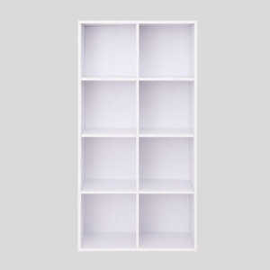 SONGMICS Regał na książki 65,5x30x129,5cm Biały