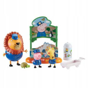 Świnka Peppa - Zestaw Dzień w Zoo 3 Figurki
