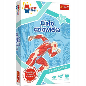 Trefl gra edukacyjna Ciało człowieka Mistrz Wiedzy