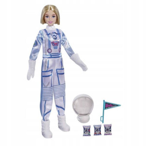Barbie Lalka Astronautka + Akcesoria Gyj99