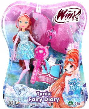 Lalka Winx Tynix Fairy Diary Bloom Oryginalna