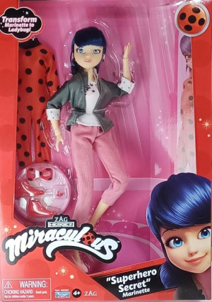 Miraculous: Biedronka i Czarny Kot Lalka Marinette
