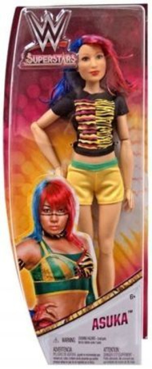 Lalka Wwe Superstars Wrestling Mattel Asuka Ftd83