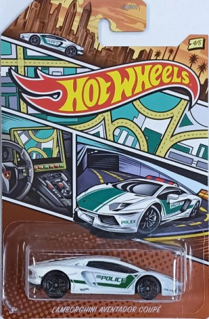 Hot Wheels Lamborghini Aventador Coupe 4/5 1:64