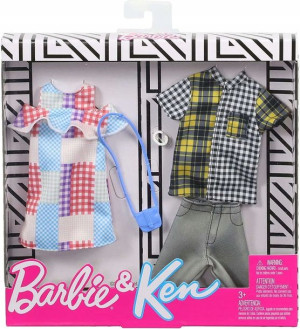 Barbie Ken Ubranko Strój Modne 2 Ubranka Ghx72