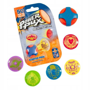 Power Pux 5 Dysków Do Gry + Wyrzutnia Seria 1