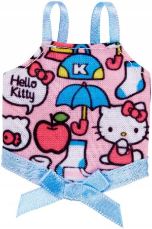 BARBIE UBRANKO DLA LALEK Top Hello Kitty FLP42