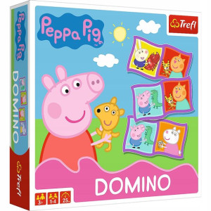 Gra Domino Świnka Peppa Trefl 02066
