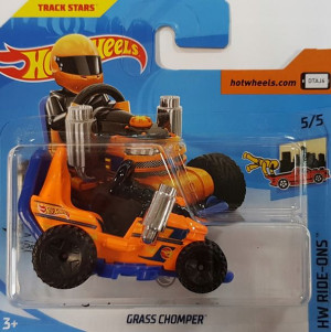 HOT WHEELS GRASS CHOMPER GHD77 Treasure Hunt